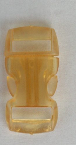 Schnellverschluss - 10 mm - "Jelly Colored" - Gelb
