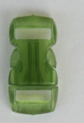 Schnellverschluss - 10 mm - "Jelly Colored" - Grün